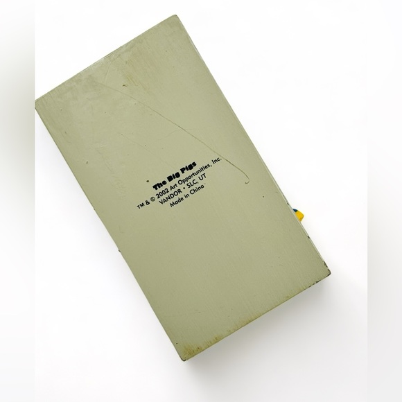 The Big Pigs Carmine Swine Pig Figure Figurine 2002 4” Art Opportunities Inc - Picture 6 of 8